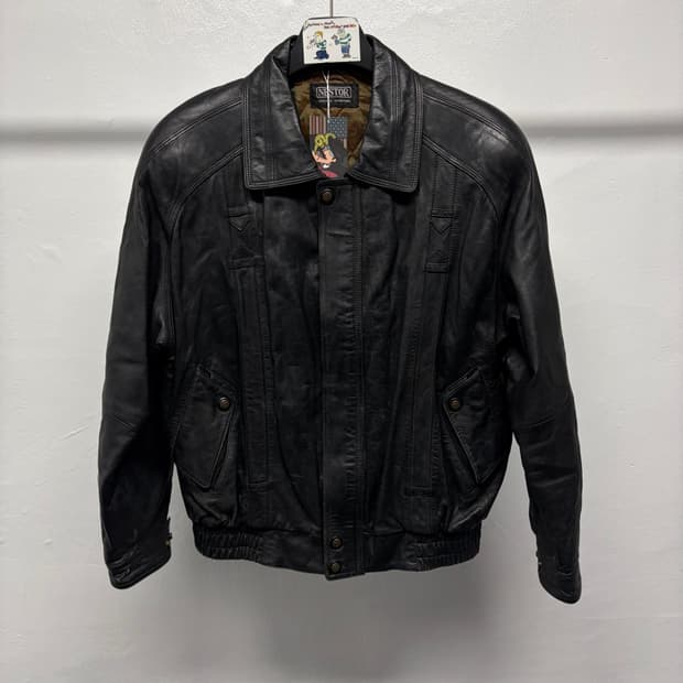 빈티지 레더 자켓 4