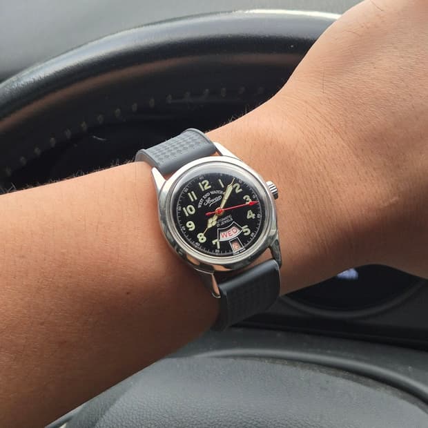 West End Watch Co. sowar 21석 빈티지 오토매틱 시계