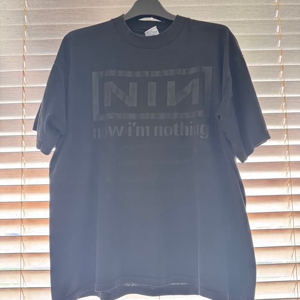[XL] 90s NIN 나인인치네일스 Now I’m Nothing 밴드티