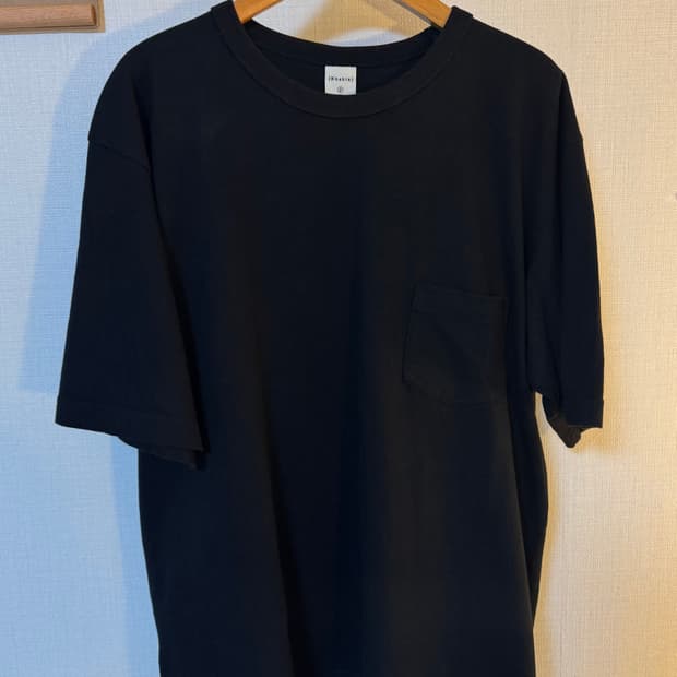 [2]KHAKIS 카키스 블랙 포켓 티셔츠