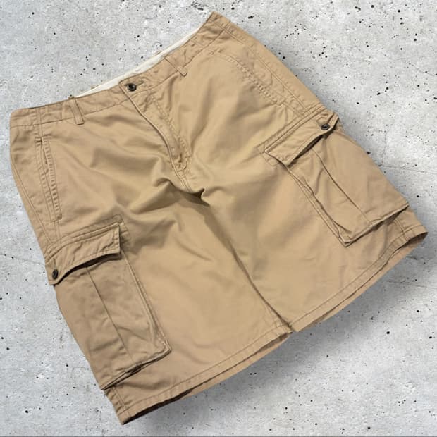 [34] 리바이스 베이지 카고 반바지 팬츠 D321