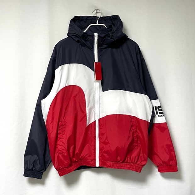 새상품) Evisu에비수 빅로고 배색 바람막이 자켓 100 _ SF9인성