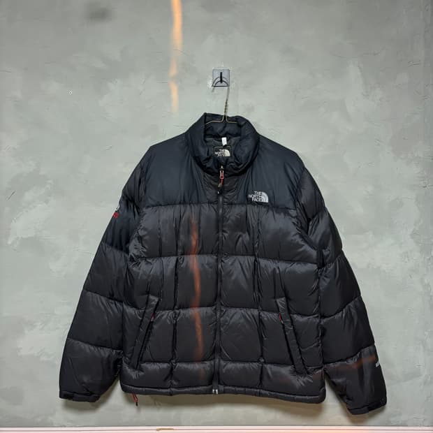 노스페이스 800 써밋 로체 구스다운 패딩 블랙