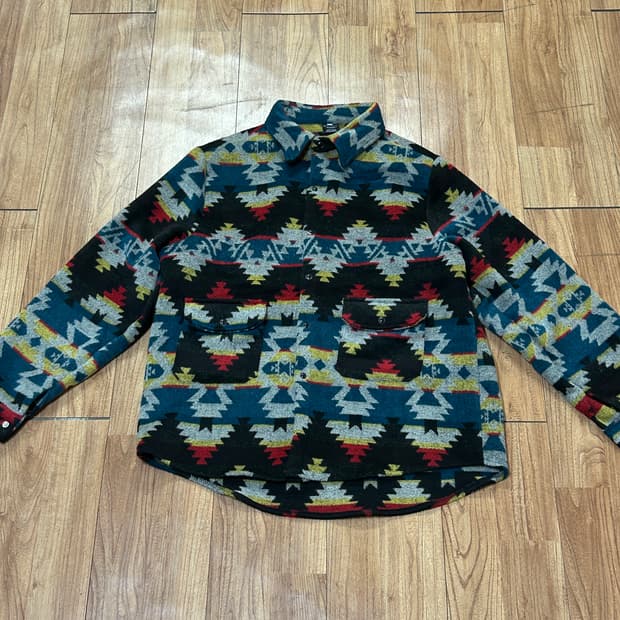 빈티지 아즈텍 나바호 카라 자켓