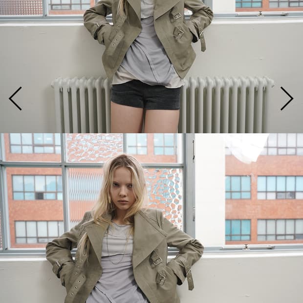 데어드 본디지자켓 카키