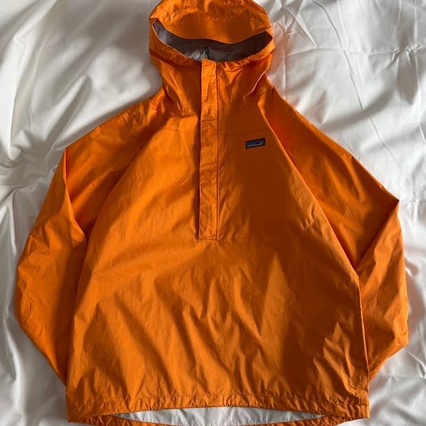 [L] 파타고니아 토렌쉘 아노락 풀오버 망고