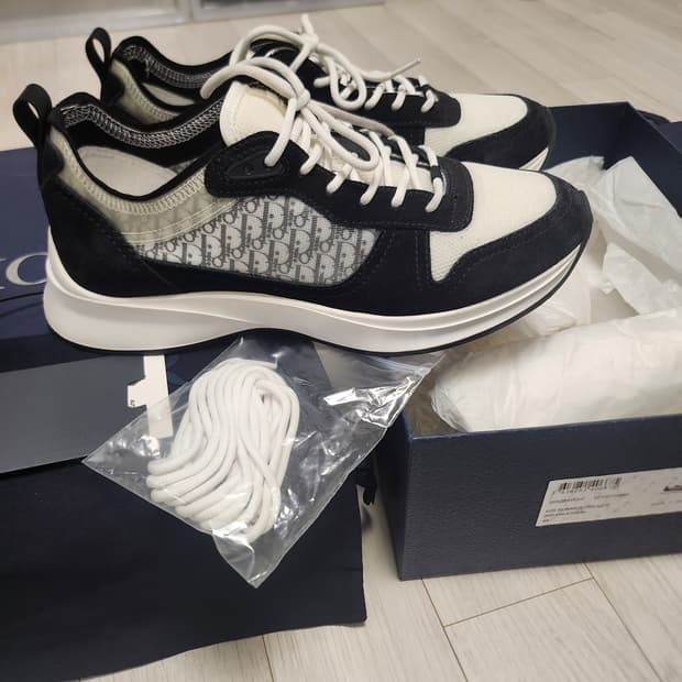 디올 오블리크 b25 스니커즈 42사이즈