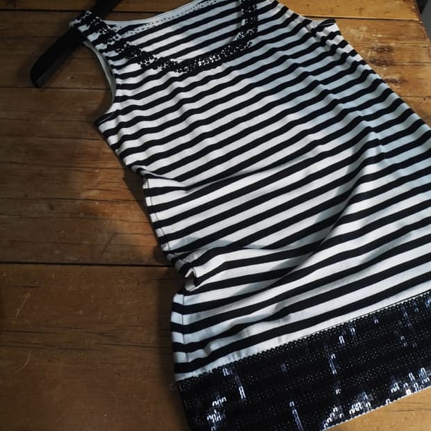 LE SOUK spangle sleeveless 