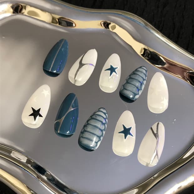 [made] 스텔라 크로커 수제네일팁