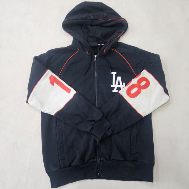 100 MLB 다저스로고 후드집업 0303Y