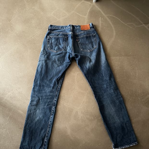 Levis Premium 501 ST 데님 팬츠 w32