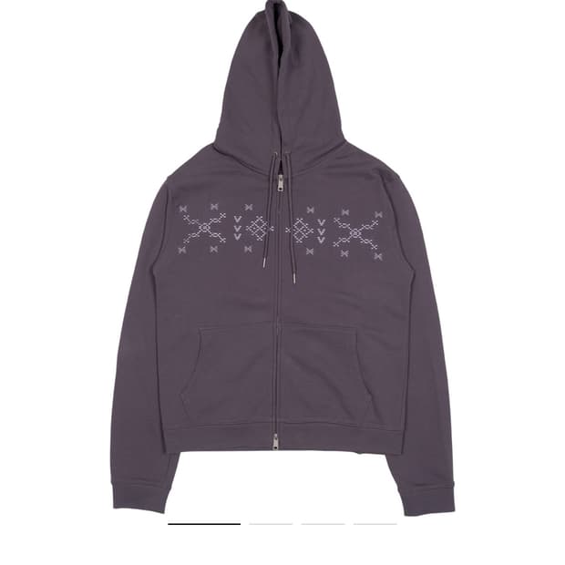 더콜디스트모먼트 노르딕 후드집업 