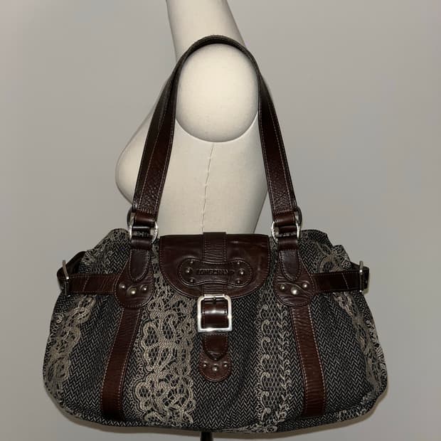 Lancel brown shoulder bag