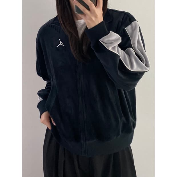 조던 벨벳 집업