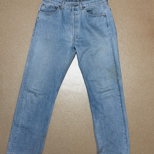 80s 501xx 연청 555 발렌시아 공장