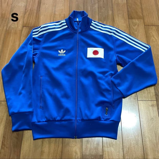 아디다스 일본 국대 2006년 독일 월드컵 기념 트랙탑 져지 블루