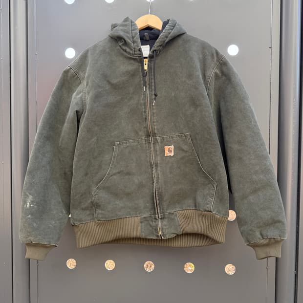 OG 칼하트 J130 Mos 액티브 워크 자켓 L