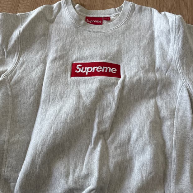 Supreme 박스로고 맨투맨