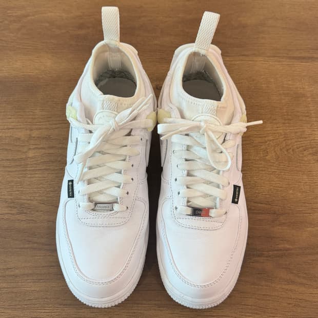 나이키 x 언더커버 에어포스 1 로우 화이트 250