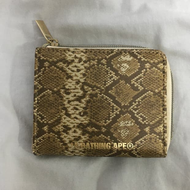 Bape 뱀피 부록 지갑