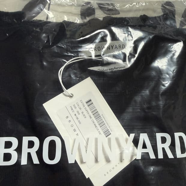 브라운야드 엑스트라파인울크루넥 블랙 4