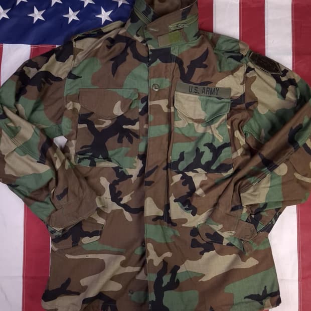 새제품 오리지날 미군 85's 우드랜드 M-65 필드야상