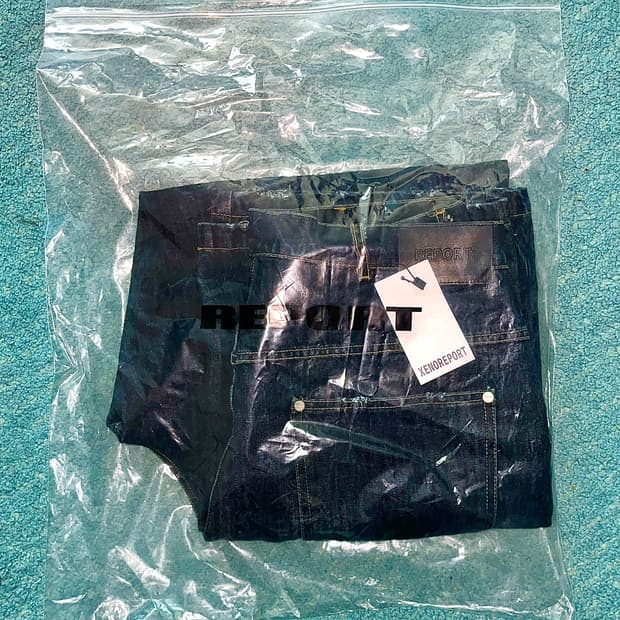 제노리포트 청바지 데님 FLATLINE FADED DENIM