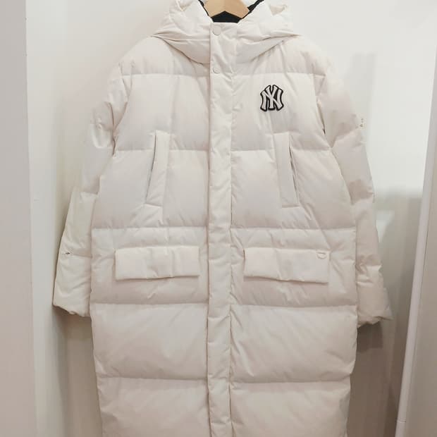 MLB구스다운 롱패딩