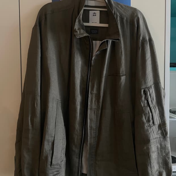 폴리테루 라미 파카 올리브 3사이즈