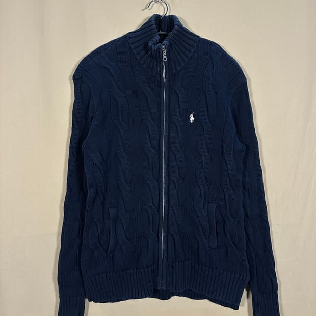 폴로 랄프로렌 케이블 니트집업 처분 
