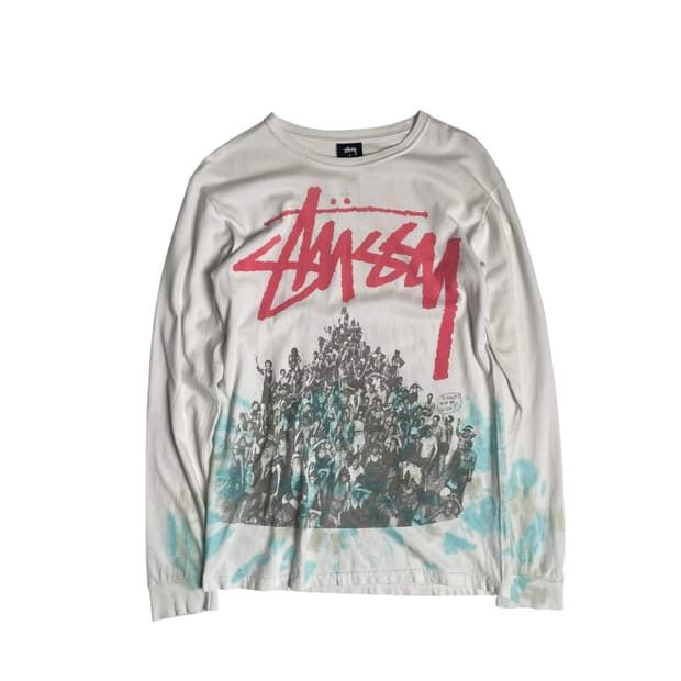 Stussy  피플 프린팅 롱 슬리브