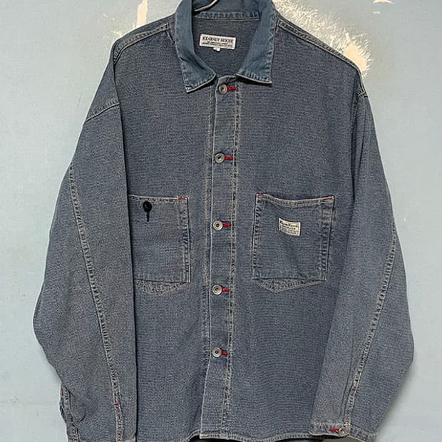 kearney house 남자 워크 데님자켓 춘추 일본 L 100 