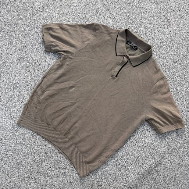 110 장미쉘바스키아 와플 반팔 니트 0402J