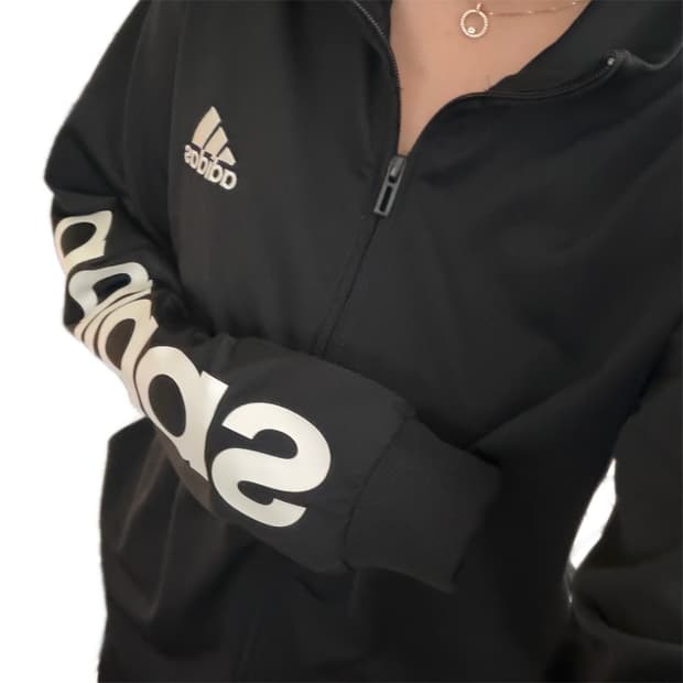 🖤아디다스 에센셜 빅로고 블랙 트랙탑 져지🖤