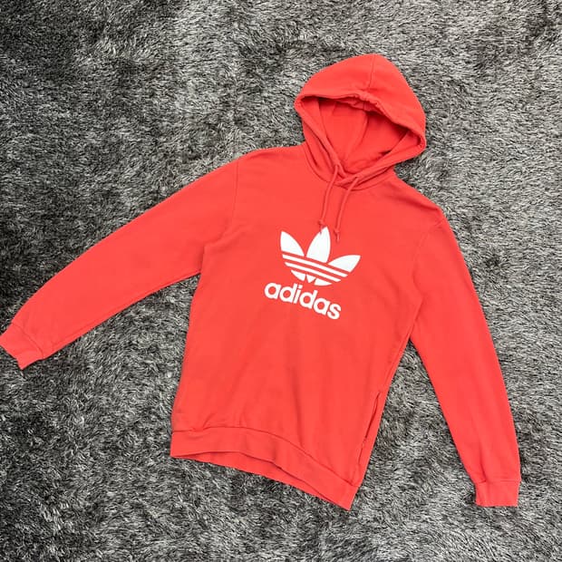 아디다스 트레포일 후드티 (S)