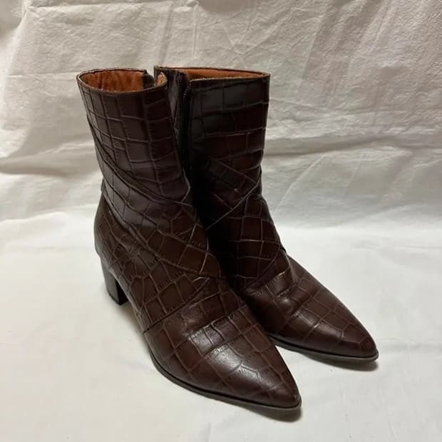 마뗑킴 크로스부츠 240