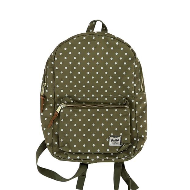 말차 도트 백팩