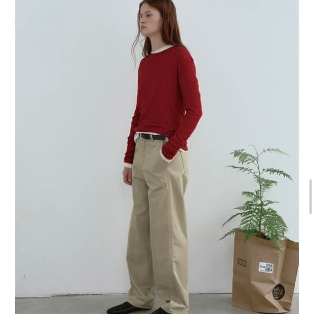 포저 커브드 팬츠 