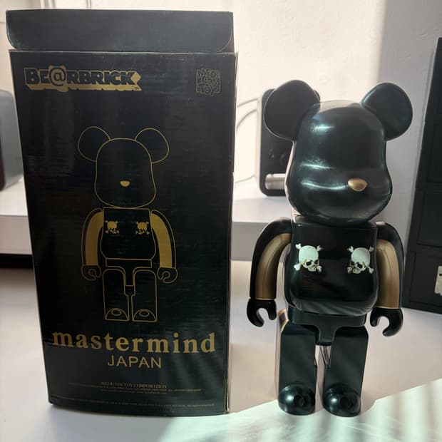 베어브릭 마스터마인드 재팬 골드 400%