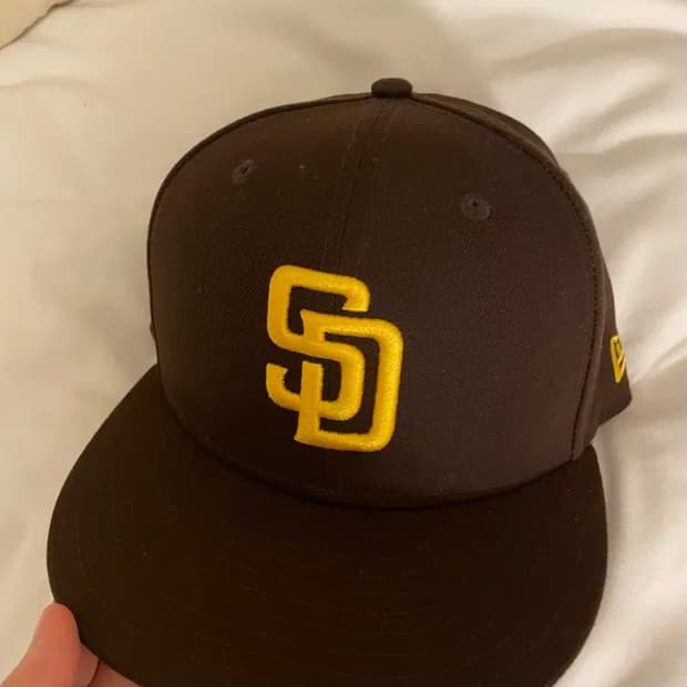 뉴에라 MLB 어센틱 샌디에이고 브라운모자 714