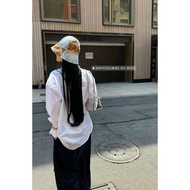 꼼데가르송 여성 버킷햇 새상품
