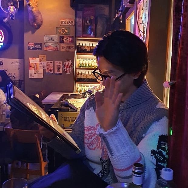 부후토 니트 짚업 가디건- M - 1월까지 20% 세일가.