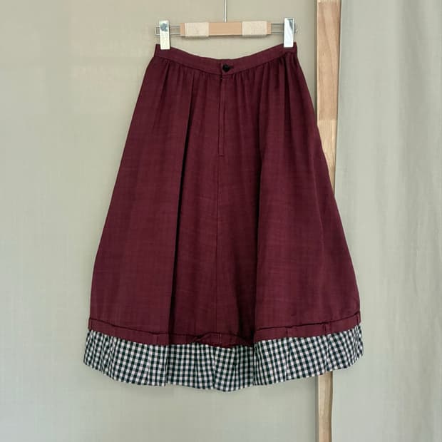 꼼데가르송 robe de chambre 스커트