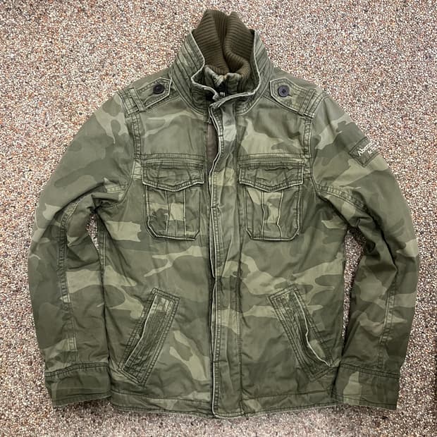 116 아베크롬비 카모 자켓