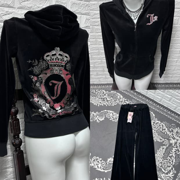 쥬시꾸뛰르 벨루어 트랙수트 셋업