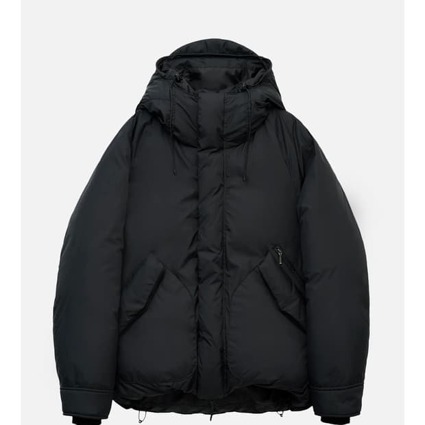 러프사이드/23FW 클라우드파카/블랙/3사이즈