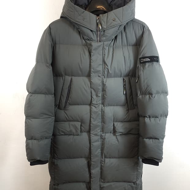 내셔널지오그래픽  구스남성롱패딩 100 L