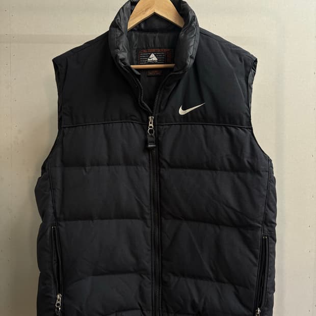 나이키acg 조끼패딩