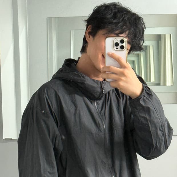 빈티지 유니클로 uv바람막이