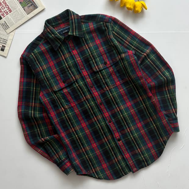 Polo 폴로랄프로렌 플란넬 웨스턴 셔츠